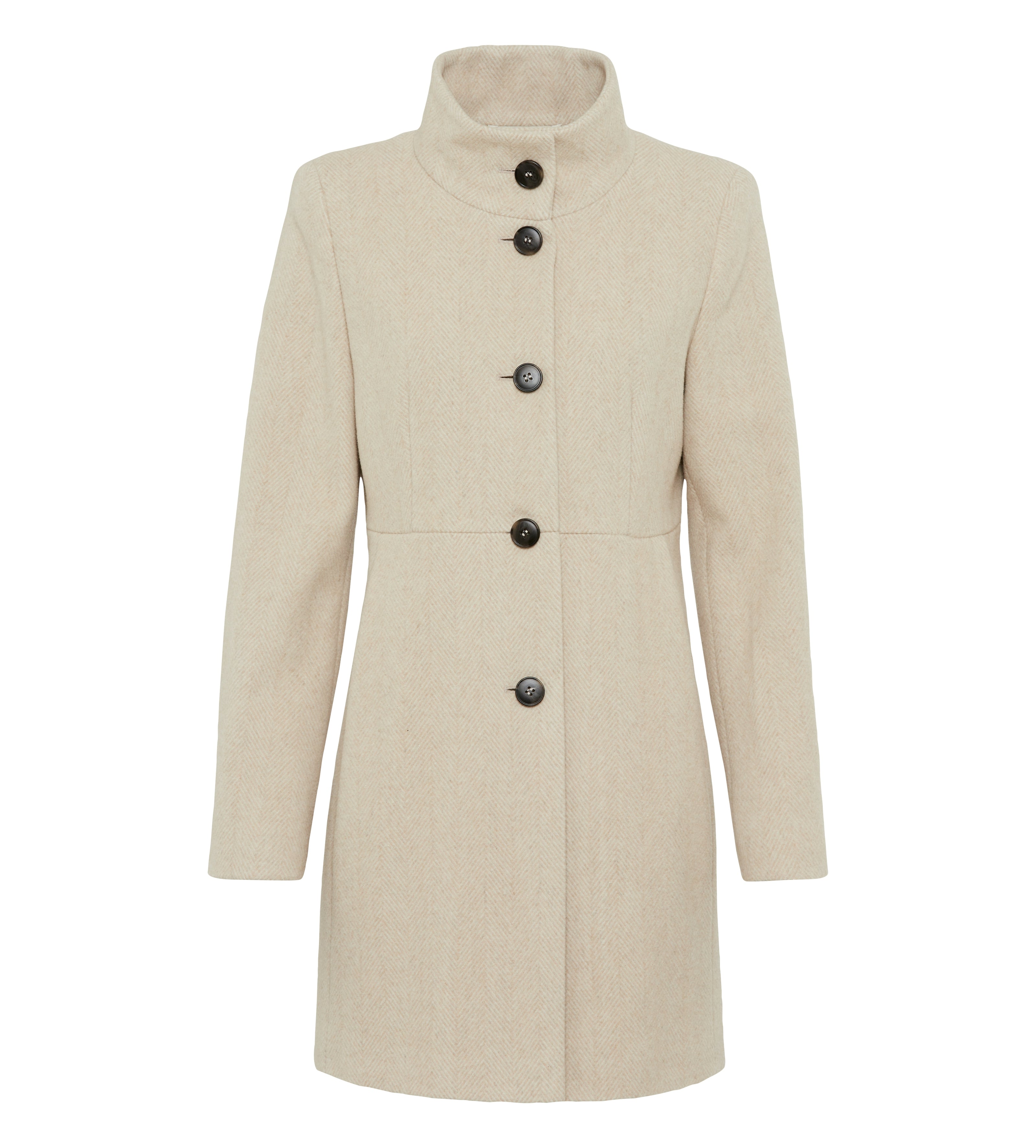 Wolljacke - Stehkragen