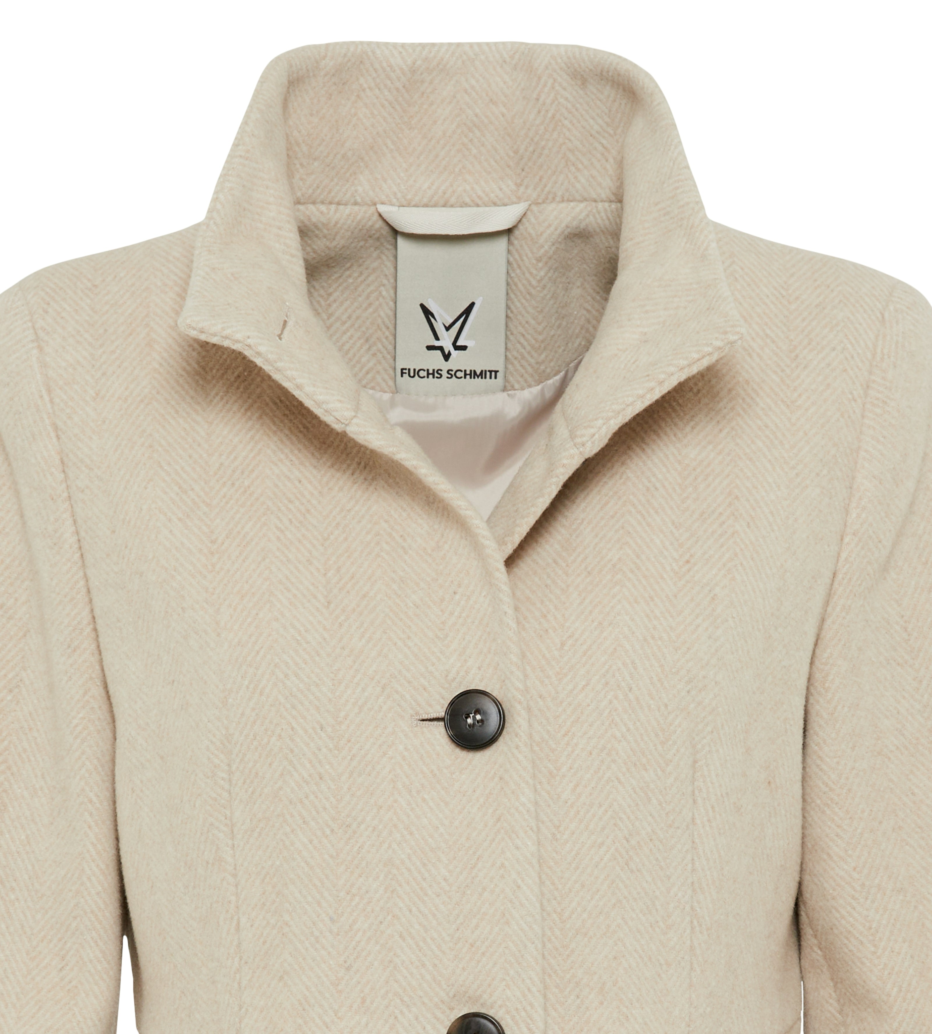Wolljacke - Stehkragen