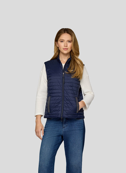 Steppweste - Nordic Blue