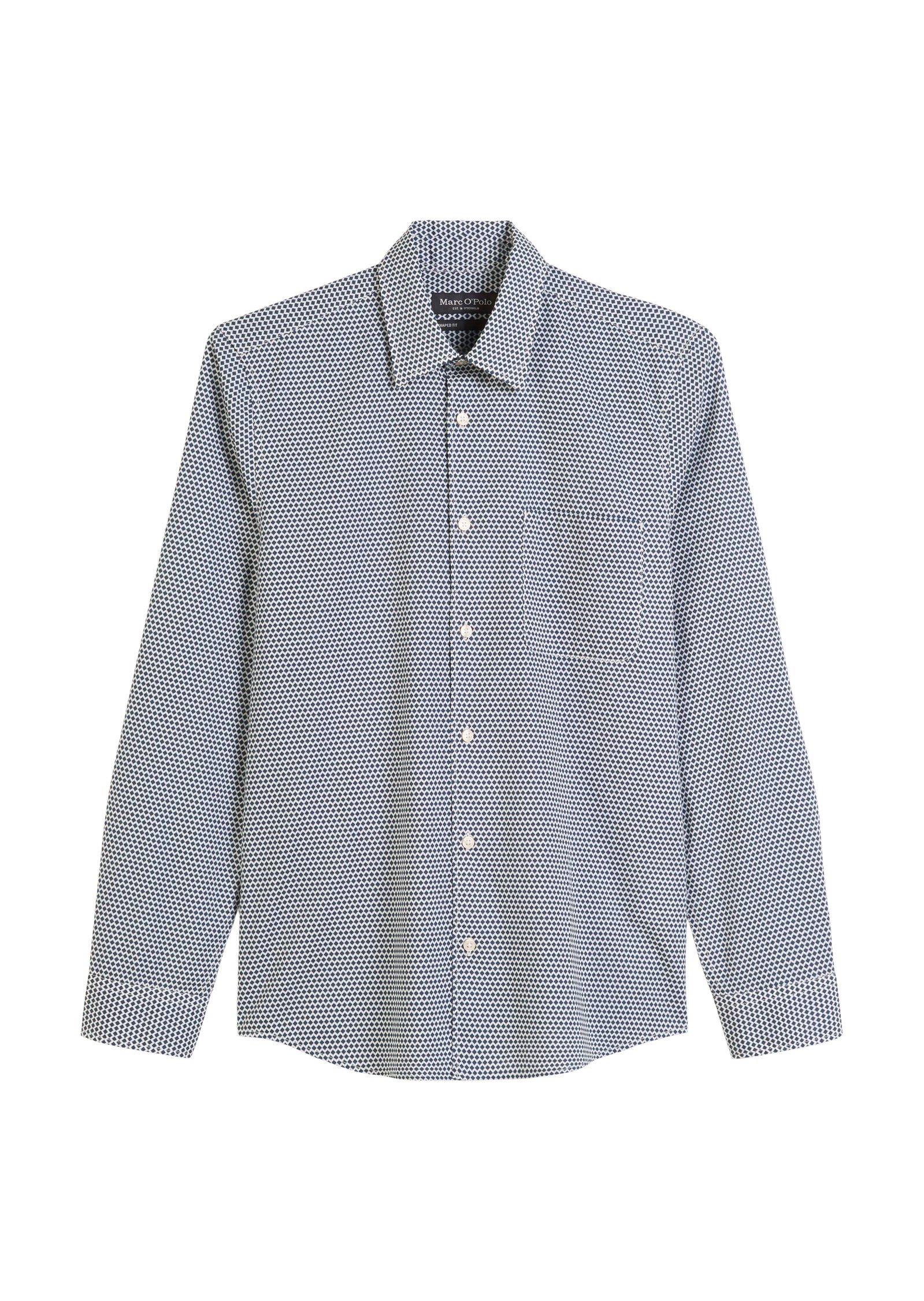 Langarmhemd - Slim Fit