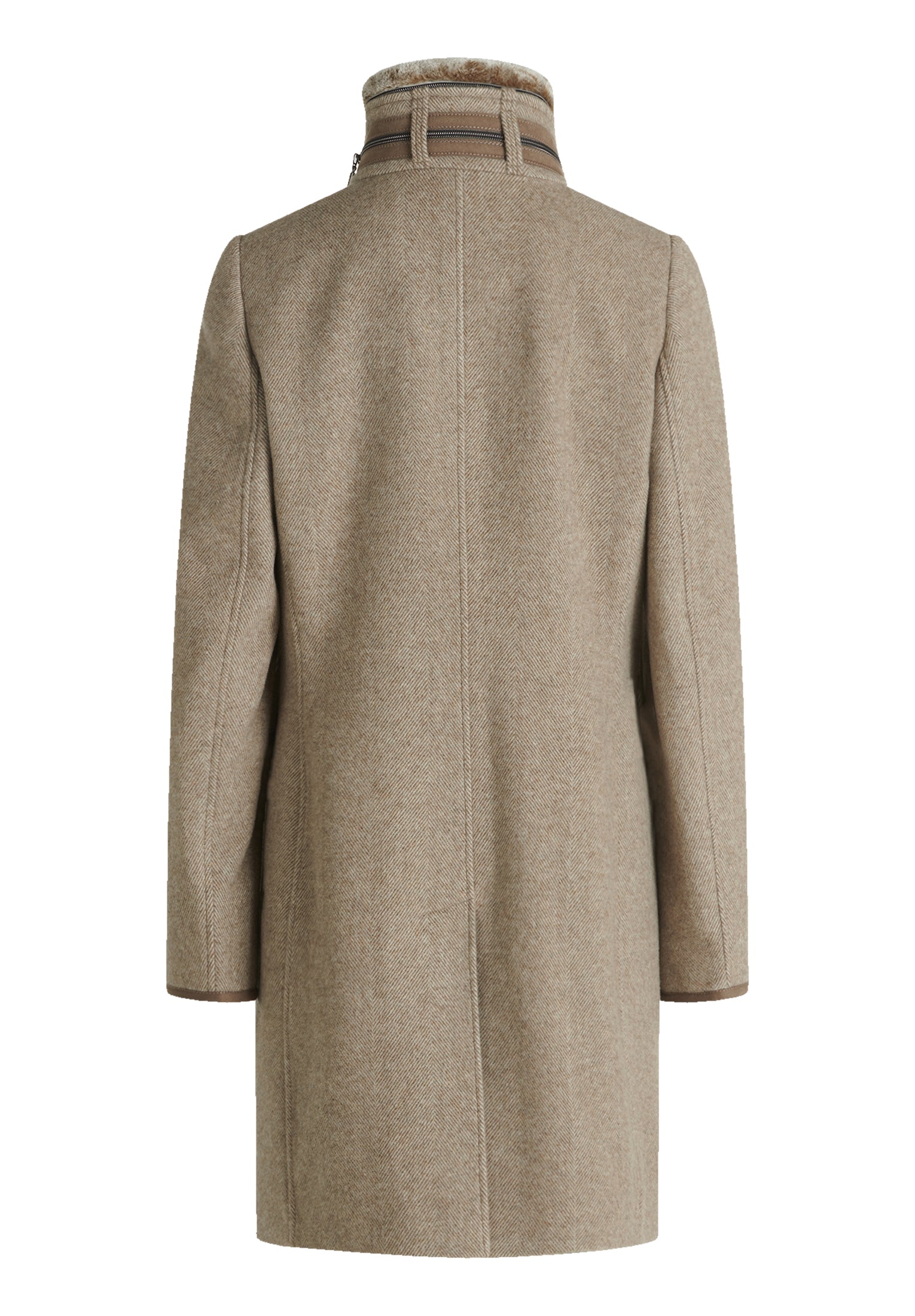 Wollmantel - Stehkragen