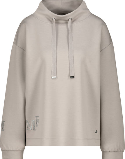 Sweatshirt - Stehkragen