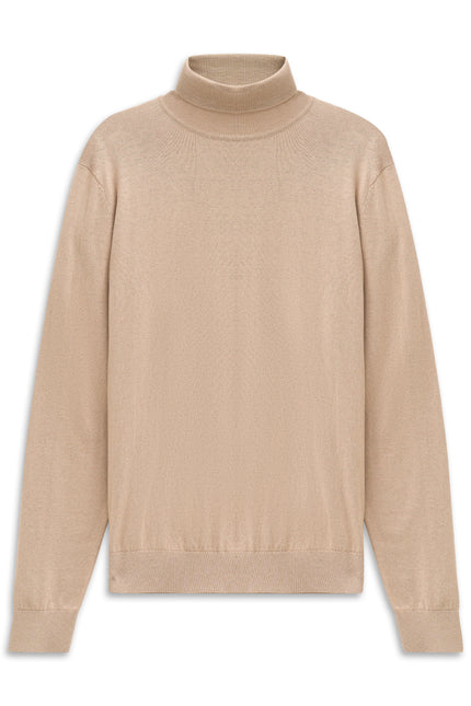 Rollkragenpullover - Baumwollmix