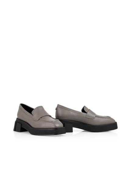 Lederschuh -  Plateau