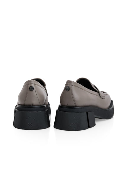 Lederschuh -  Plateau