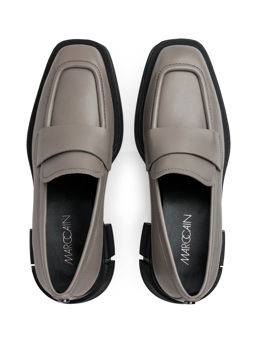 Lederschuh -  Plateau