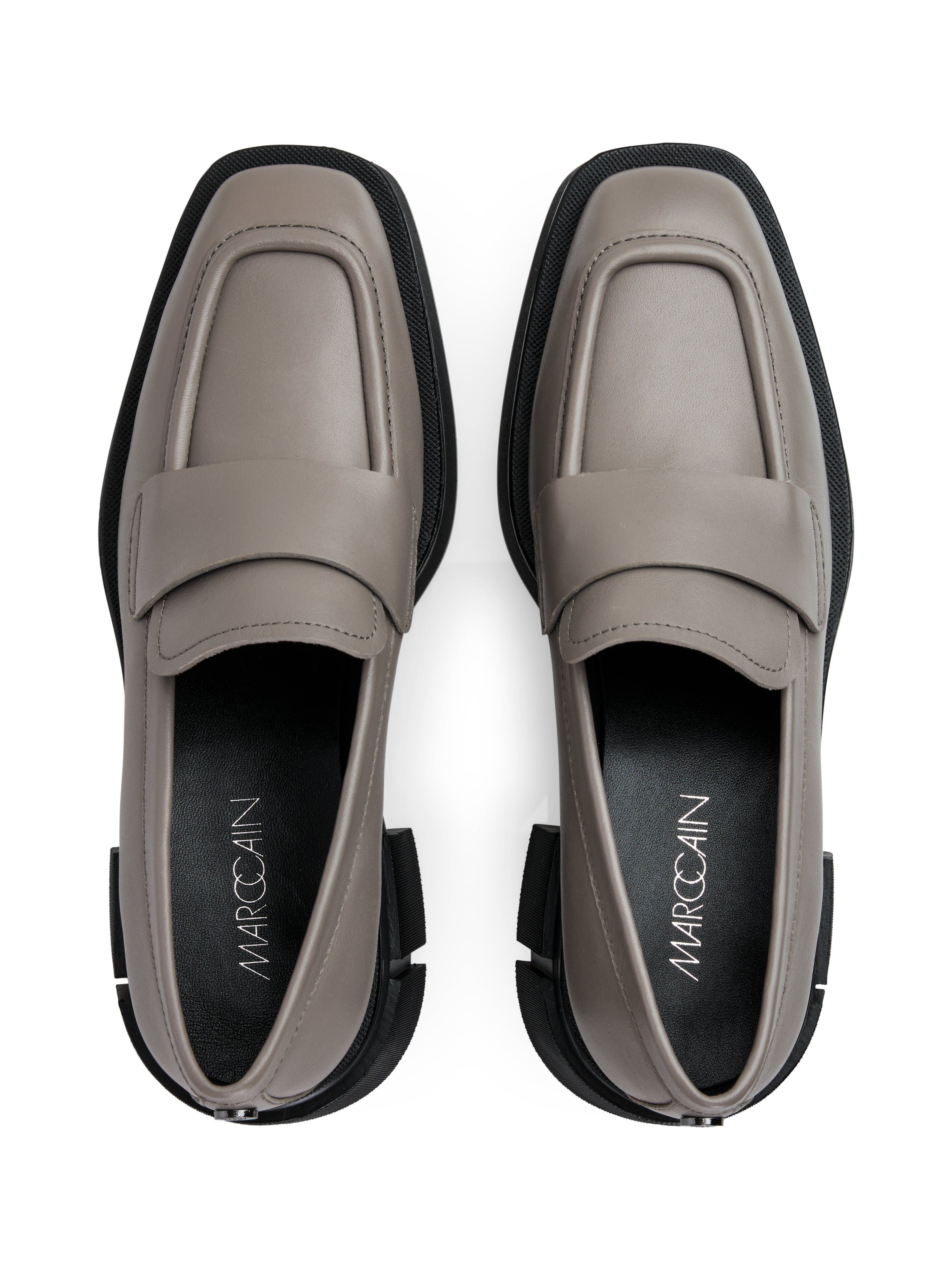 Lederschuh -  Plateau