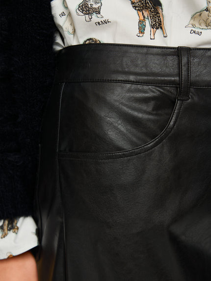 Kunstlederhose - WARRI Wide Fit