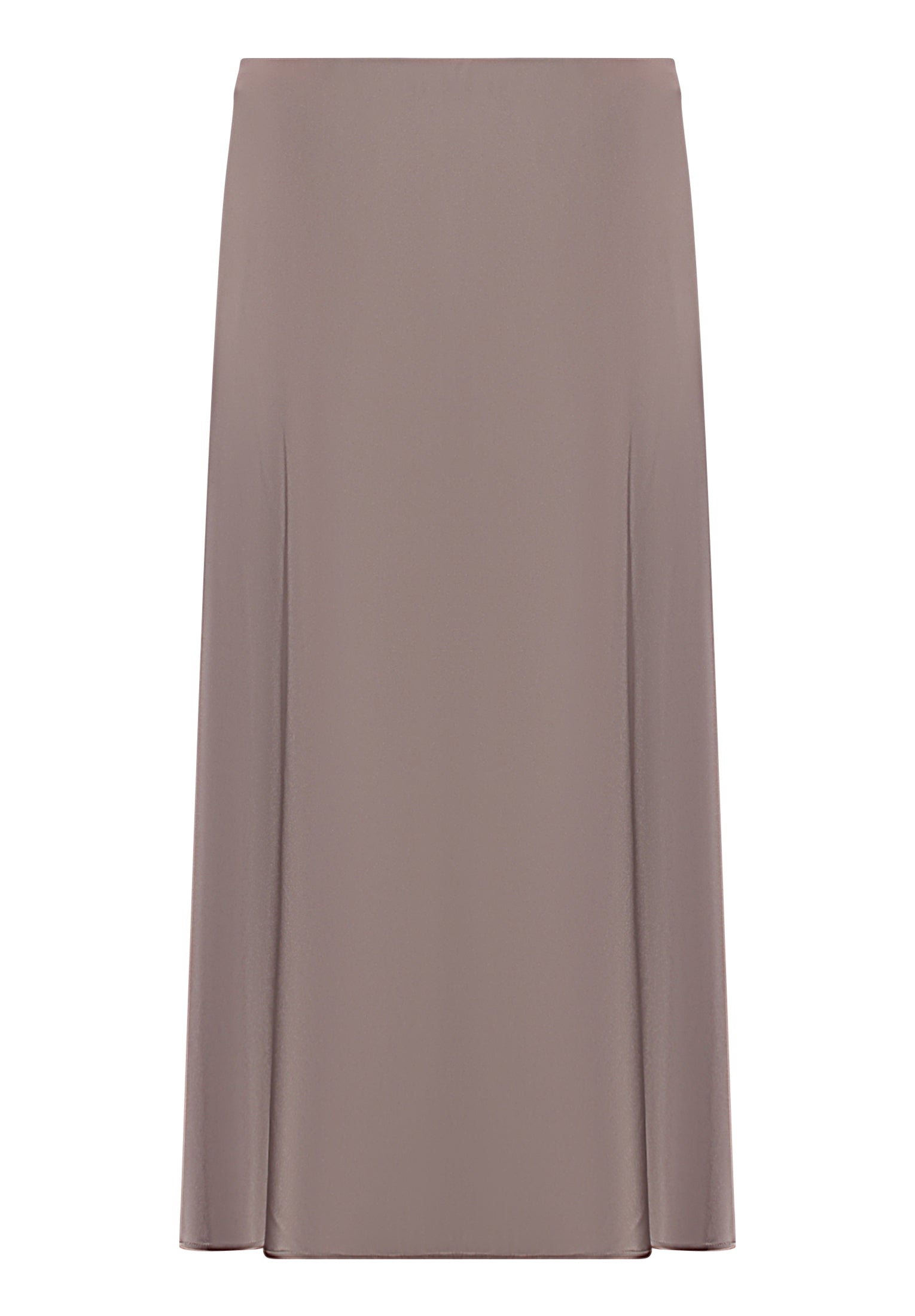 Satinrock - Midilänge