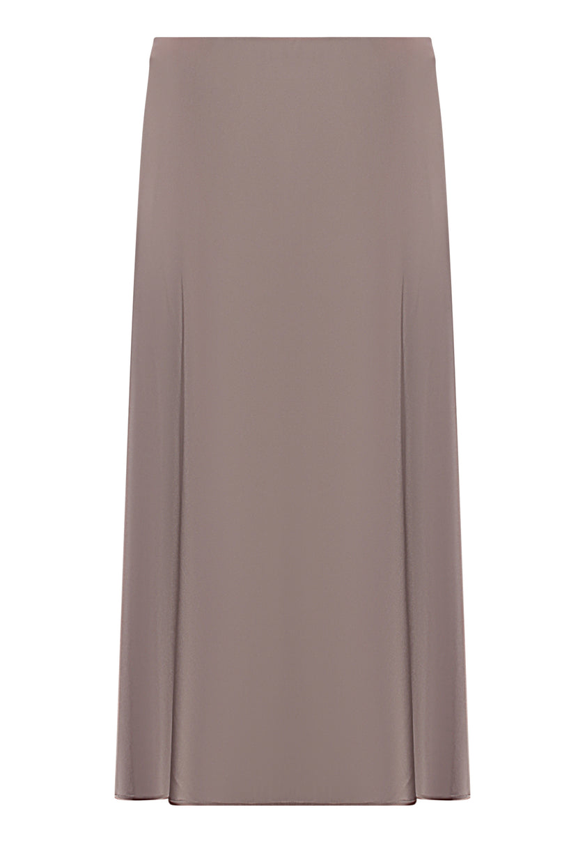 Satinrock - Midilänge