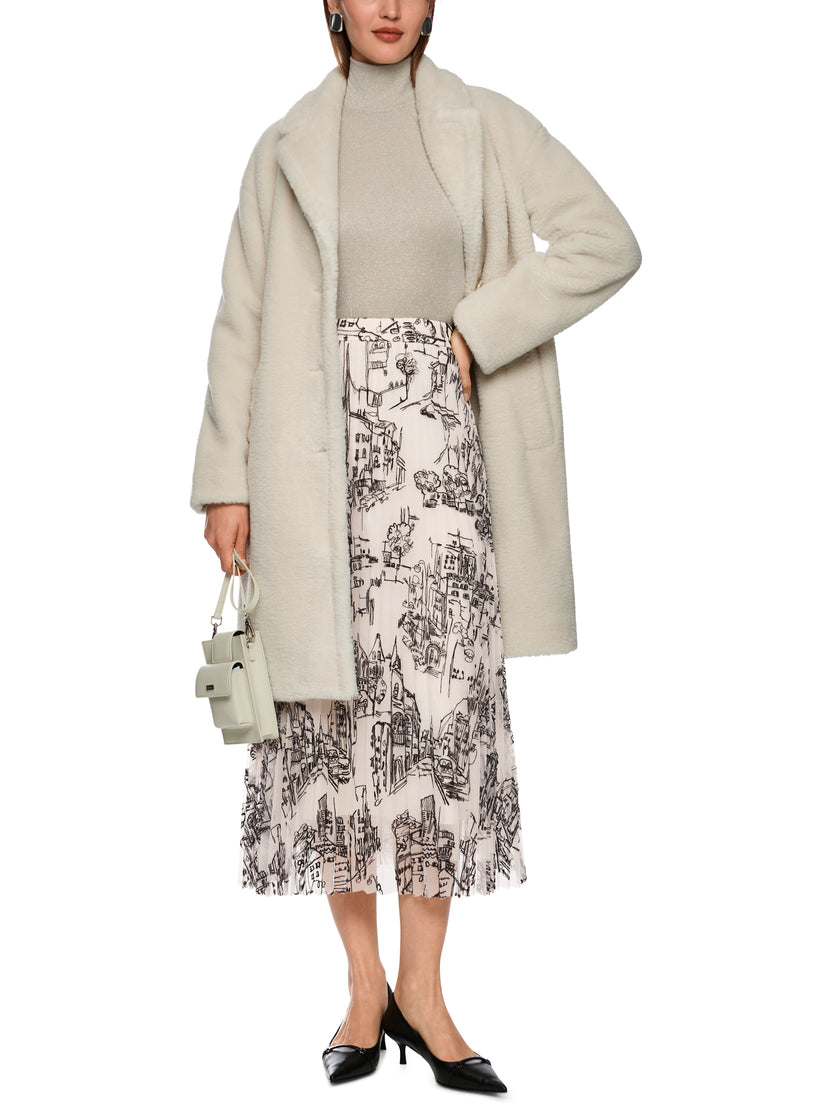 Plisseerock - City-Motiv