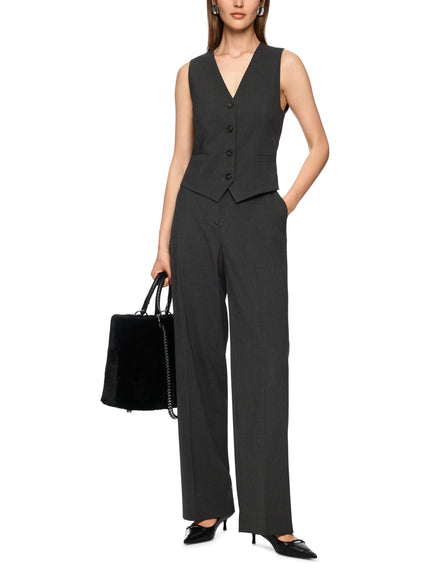 Taillierte Weste - Gürtel