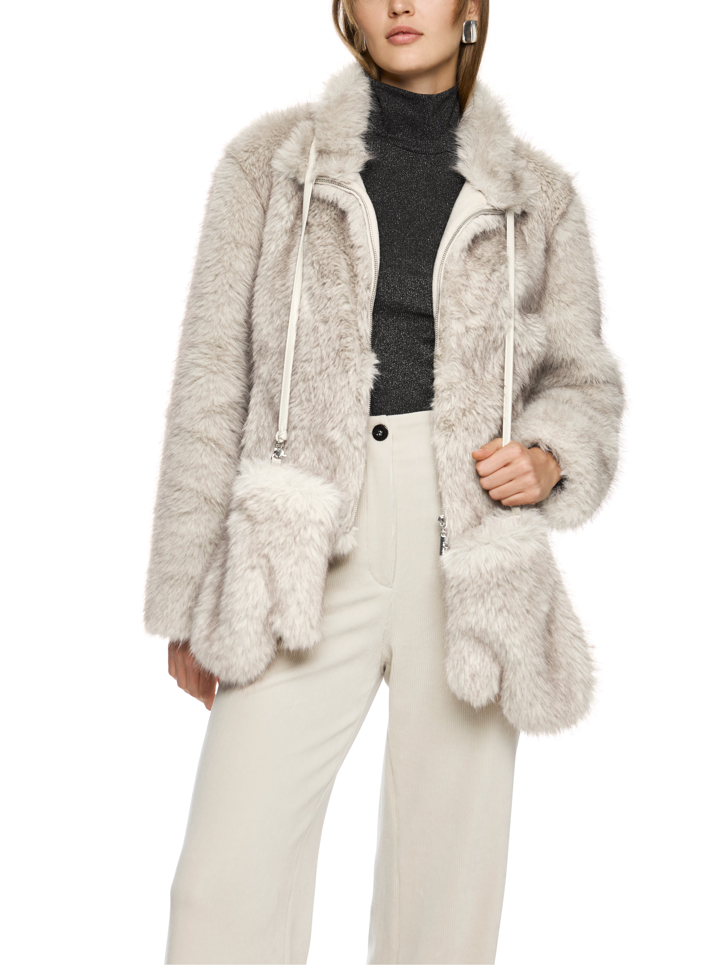 Handschuhe - fake fur