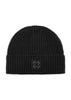 Mütze - Wollmischung - Rippenstrick