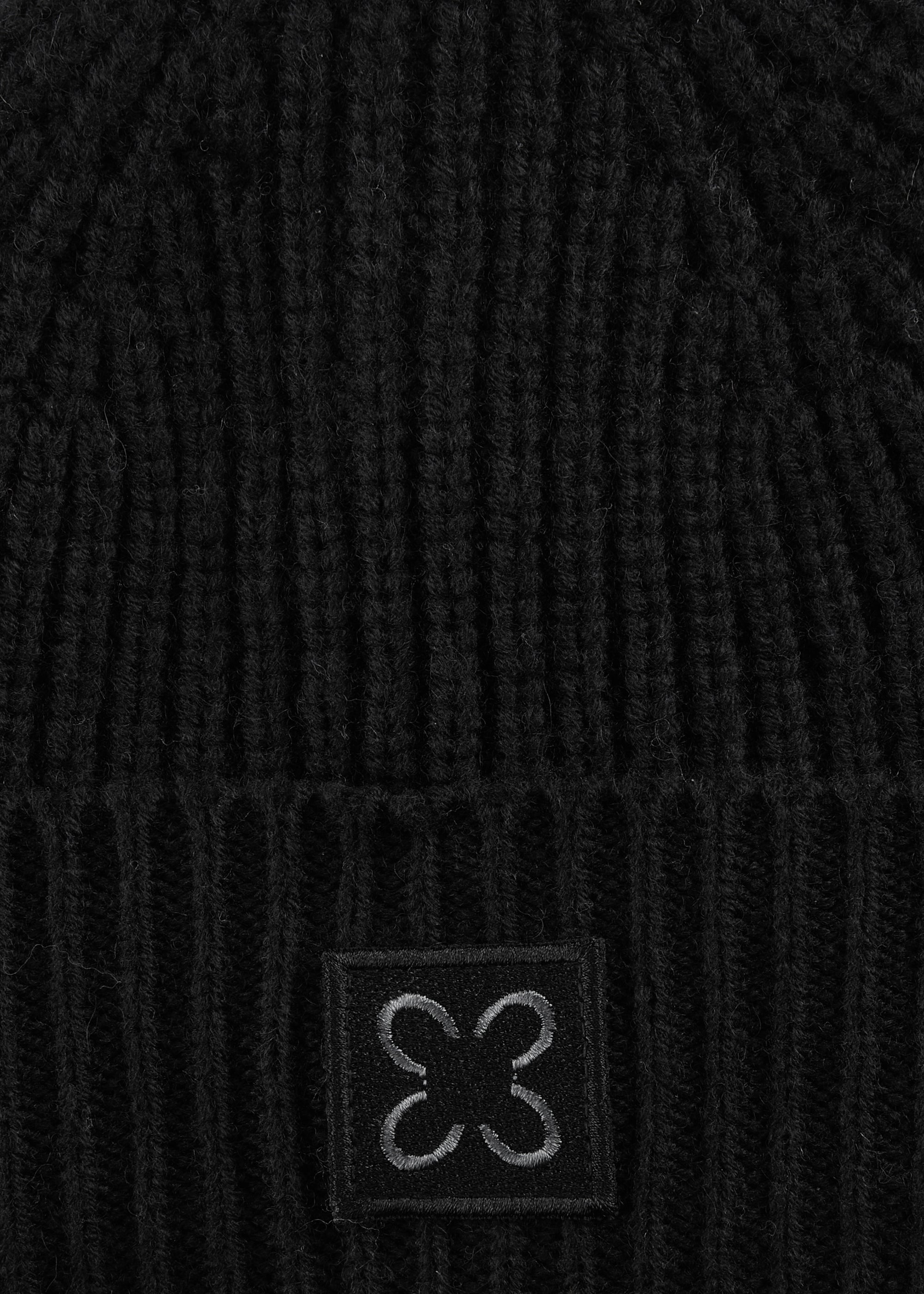 Mütze - Wollmischung - Rippenstrick