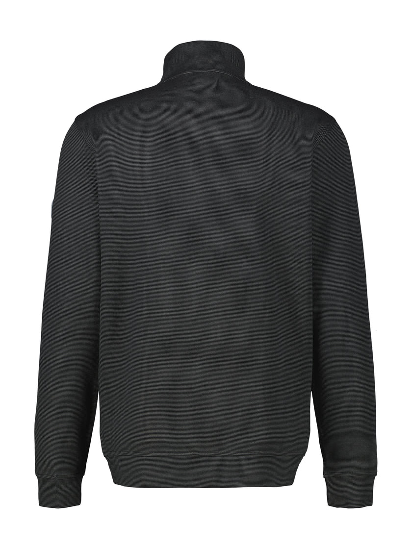 Sweatjacke - Stehkragen