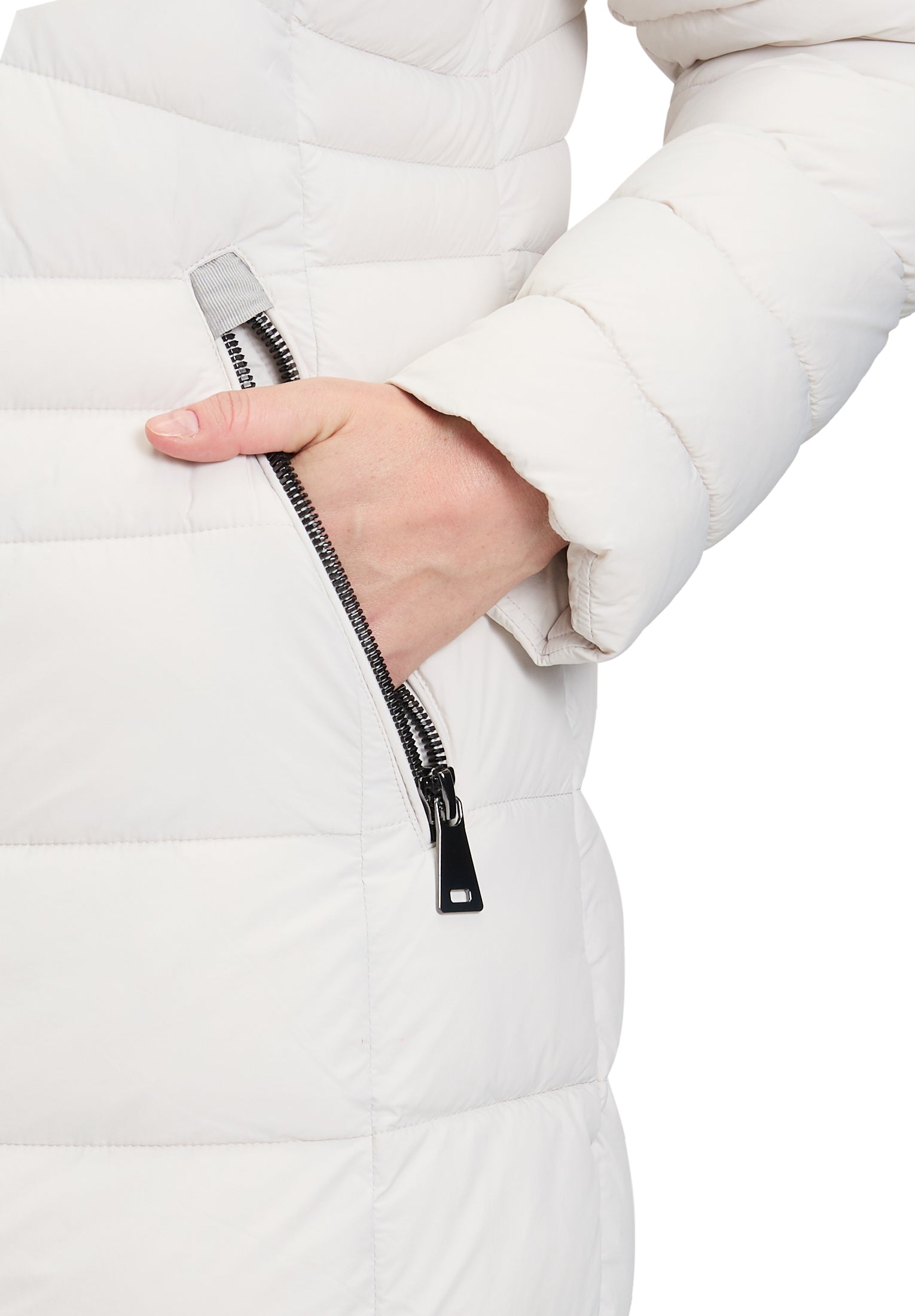 Steppmantel - Kapuze