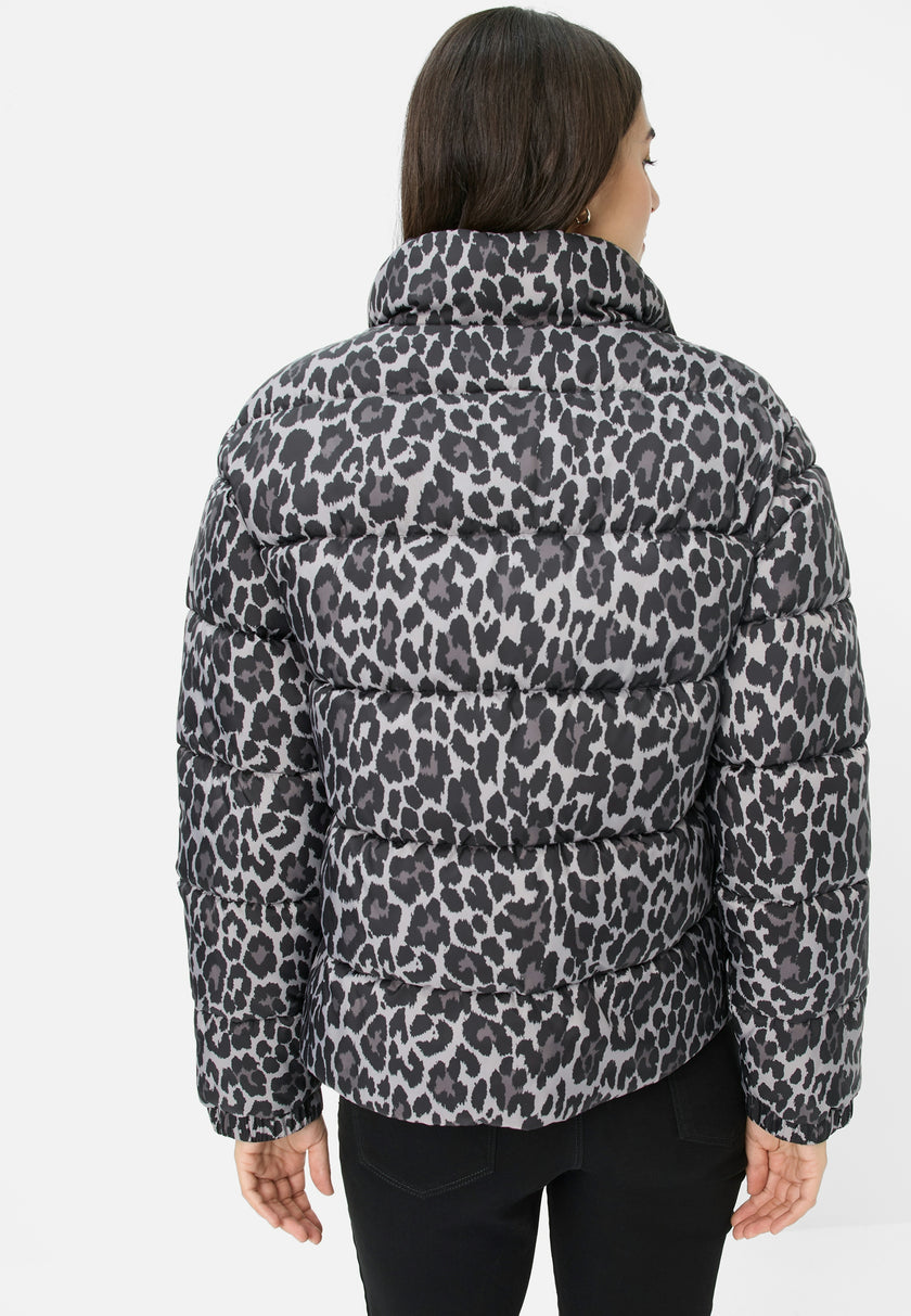 Steppjacke - Animalprint