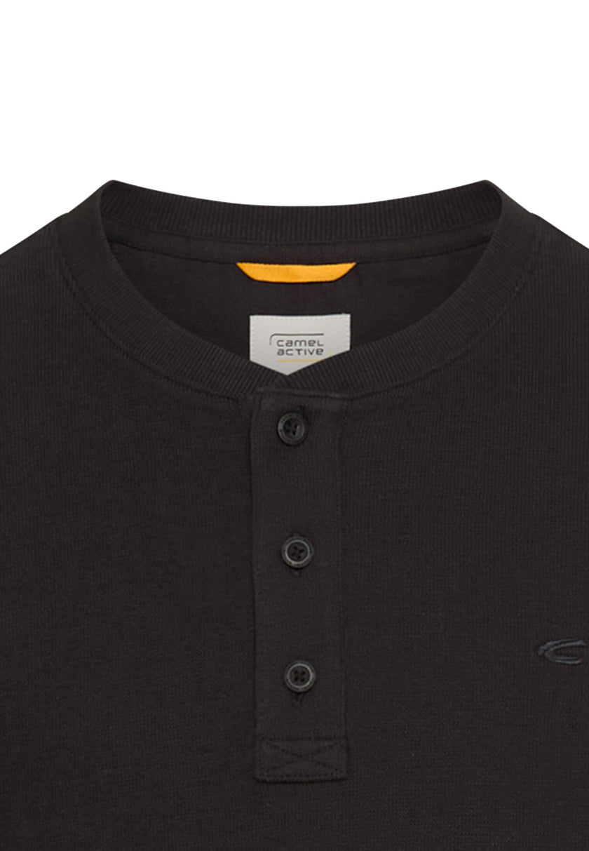 Henleyshirt - Baumwolle
