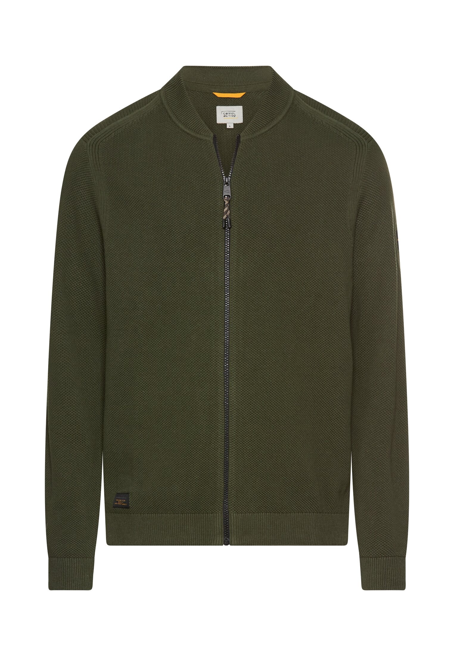 Strickjacke - Blouson-Stil