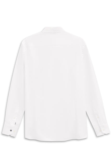 Langarmhemd - Button Down Kragen