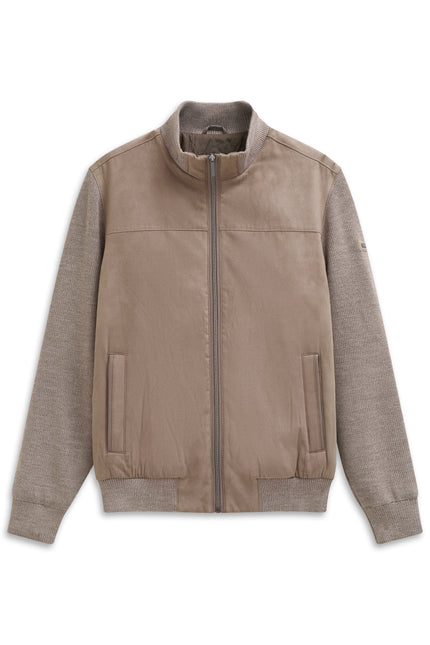 Strickjacke - Ripppstrick