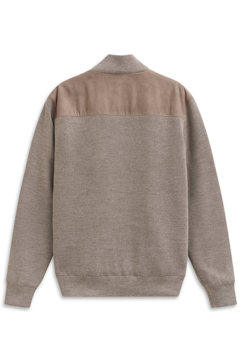 Strickjacke - Ripppstrick