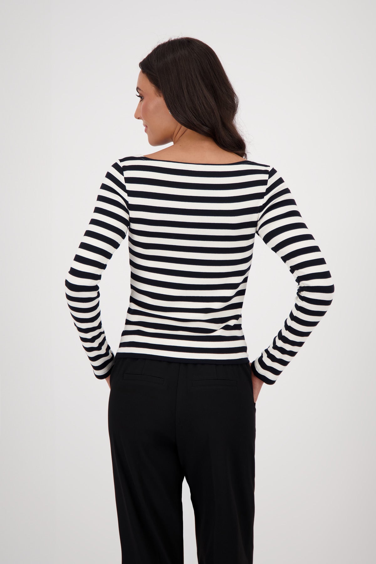 Langarmshirt - Ringel