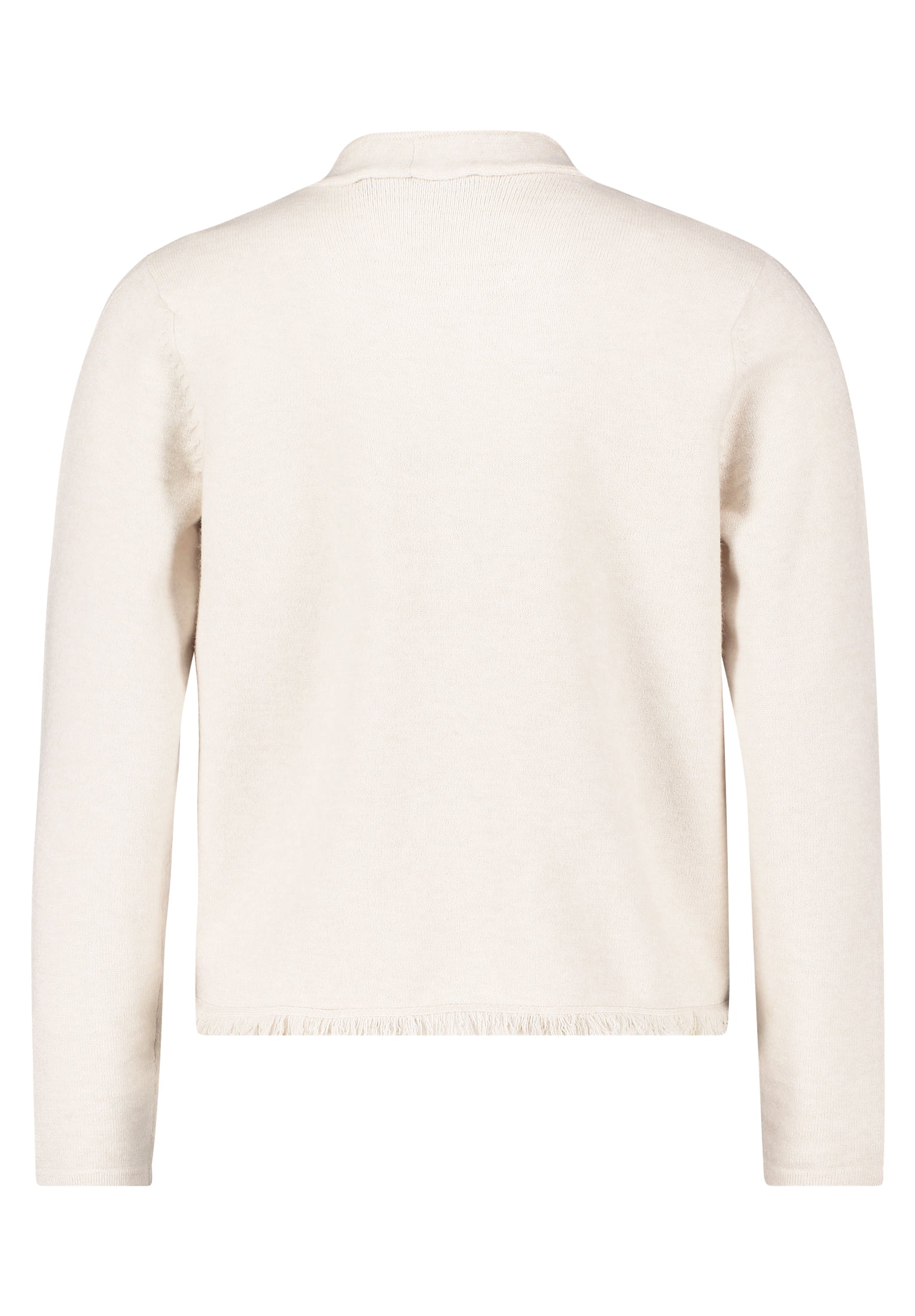Strickjacke - Fransenbesatz