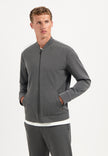 Bomber Jacke -  Melange Hybrid