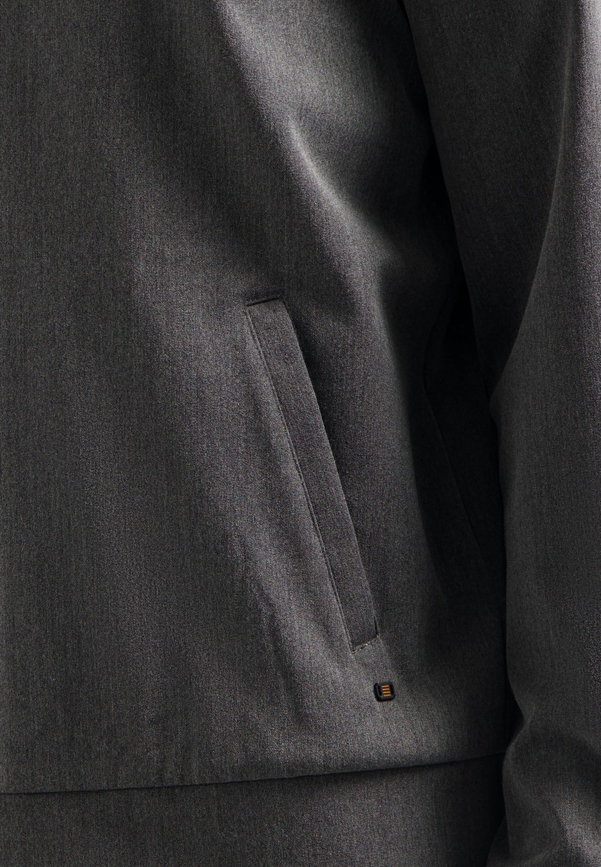 Bomber Jacke -  Melange Hybrid