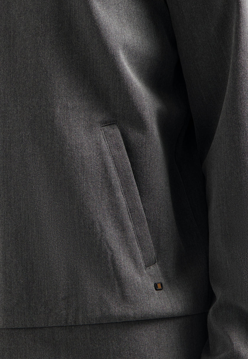 Bomber Jacke -  Melange Hybrid