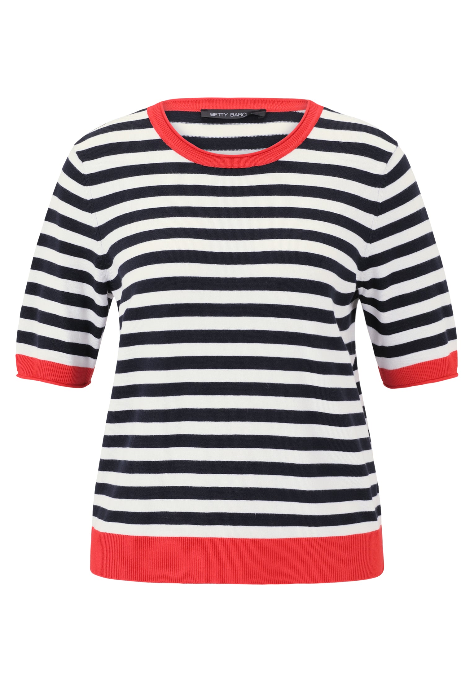 Kurzarmpullover - Viskosemix