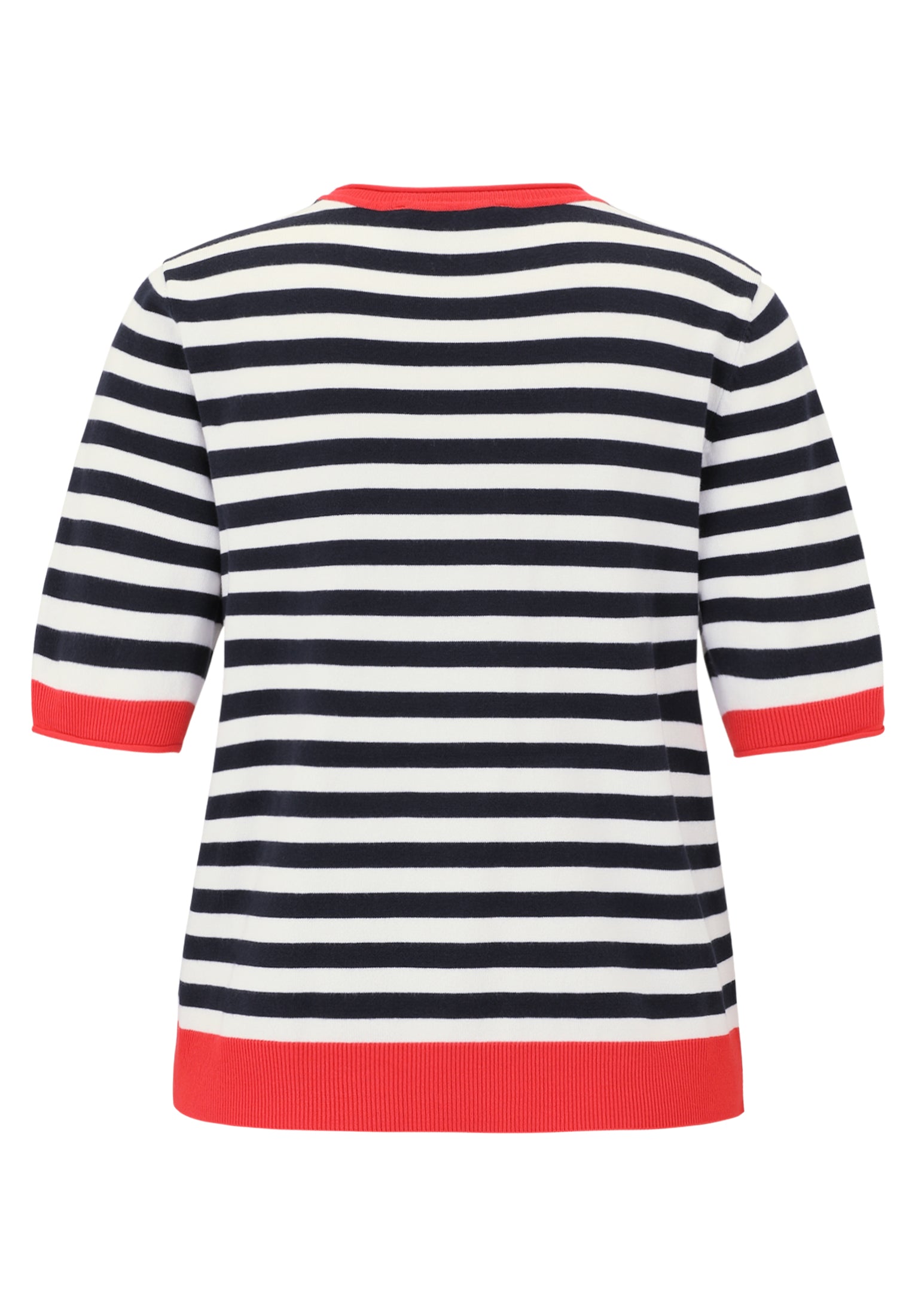 Kurzarmpullover - Viskosemix