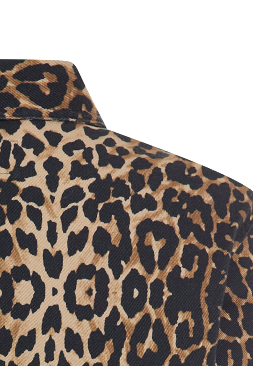 Langarmbluse - Animalprint