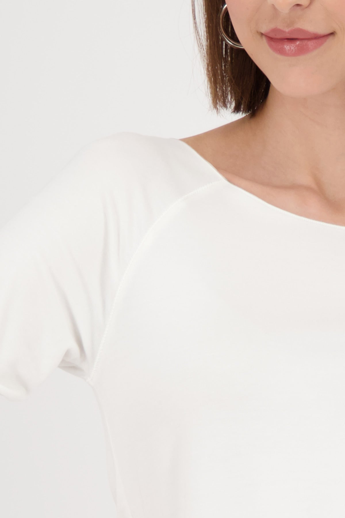 Langarmshirt - Modalmix