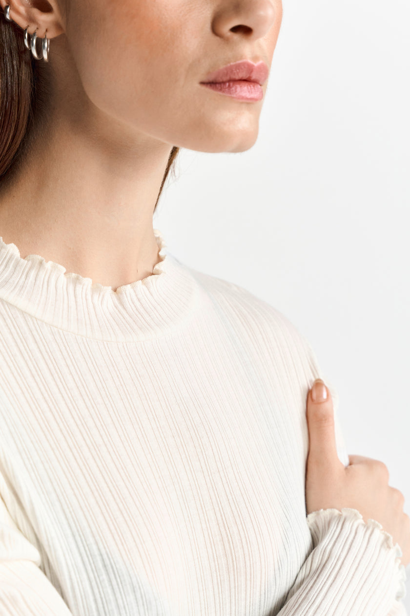 Longsleeve - Muschelsaum