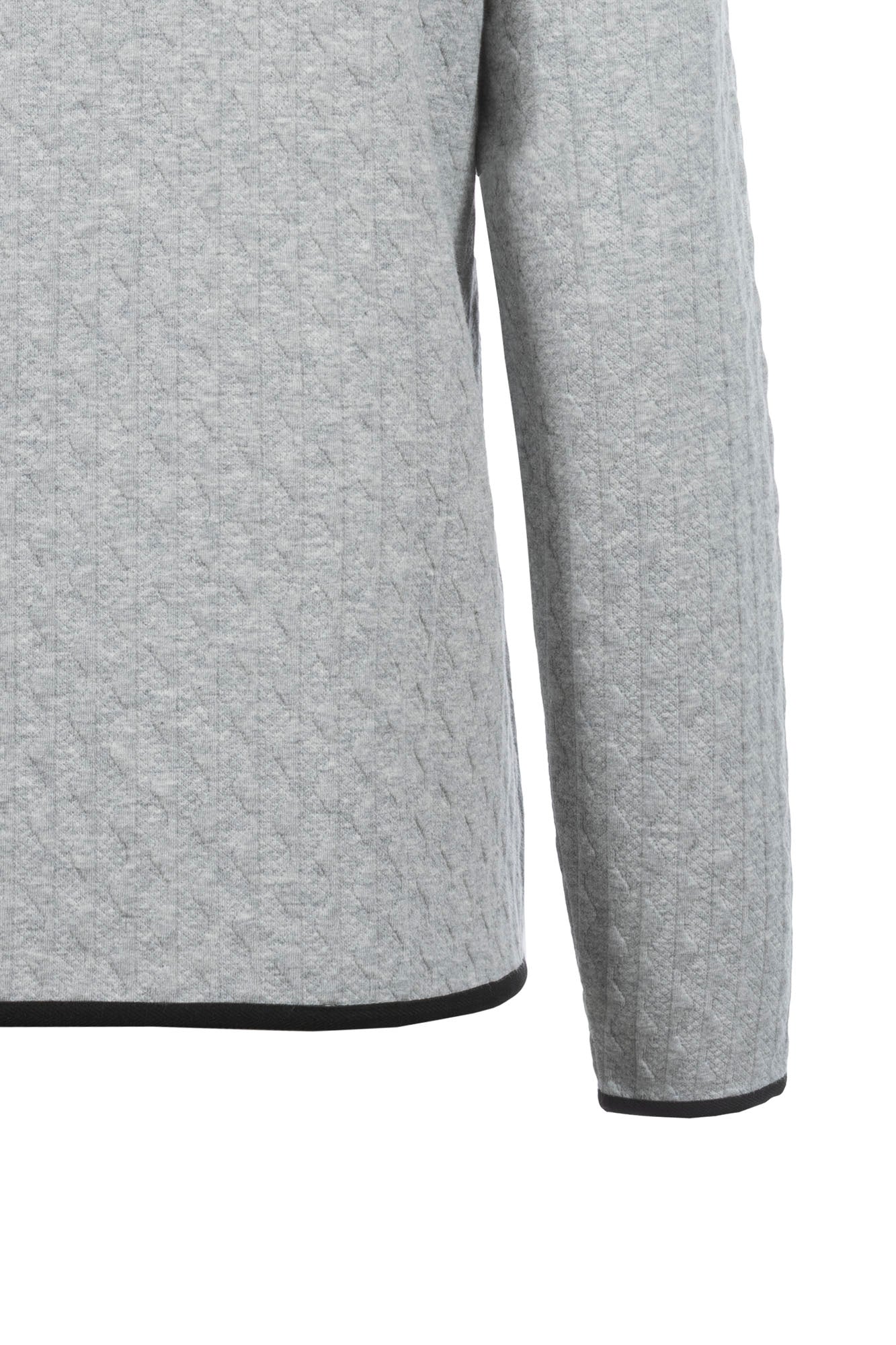 Sweatjacke - Stehkragen