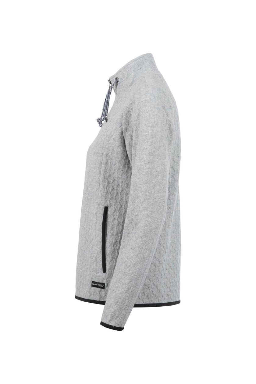 Sweatjacke - Stehkragen