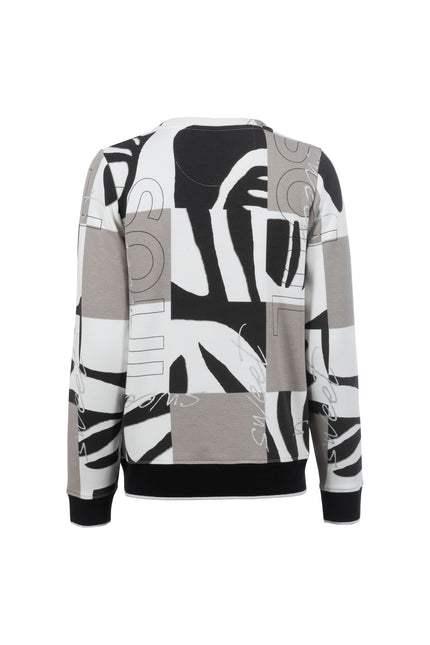 Sweatshirt - Stehkragen