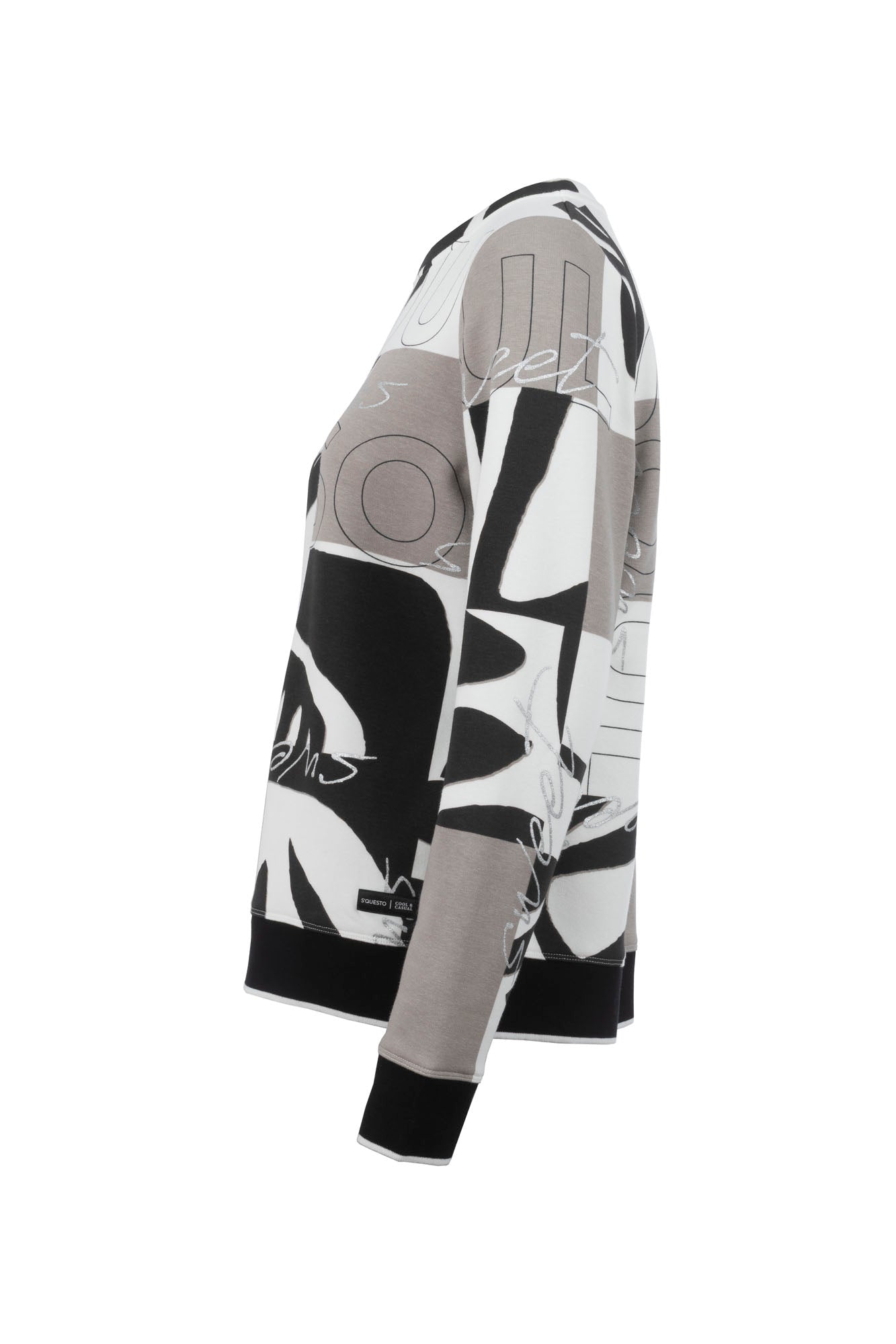 Sweatshirt - Stehkragen