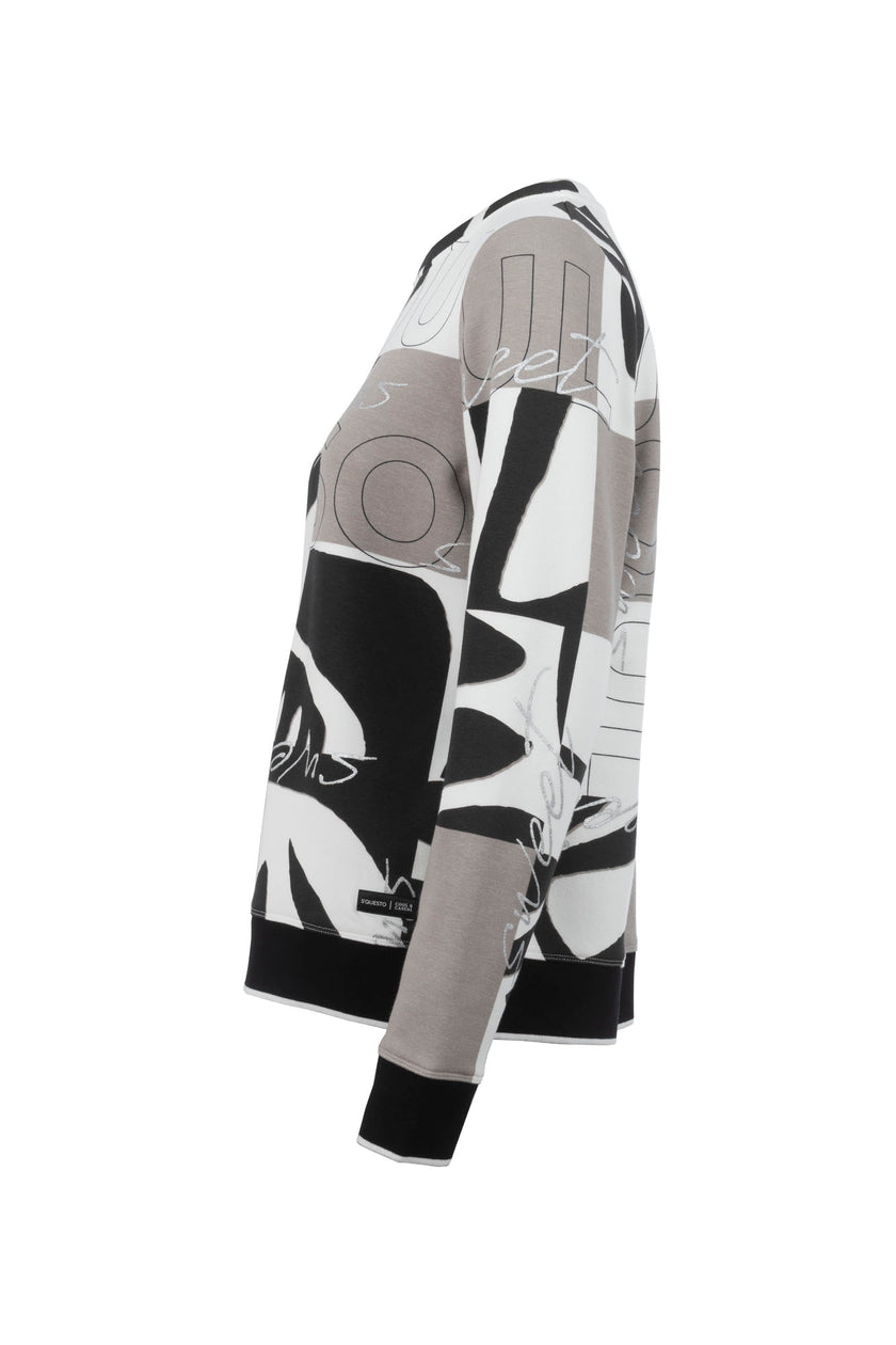 Sweatshirt - Stehkragen