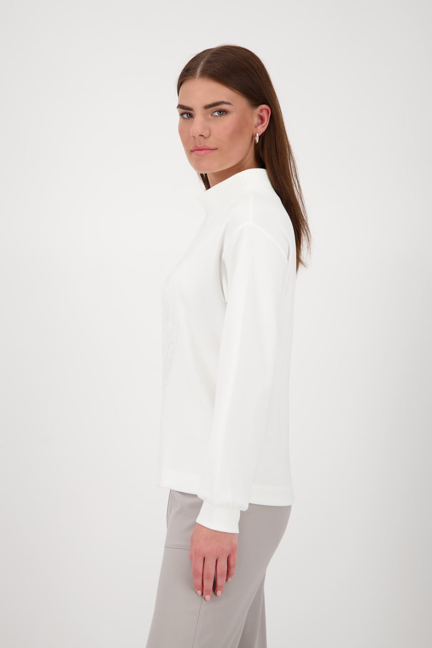 Sweatshirt - Turtleneck-Kragen