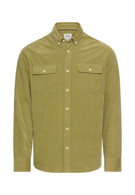 Langarmhemd - Button Down Kragen