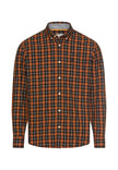 Langarmhemd - Button Down Kragen