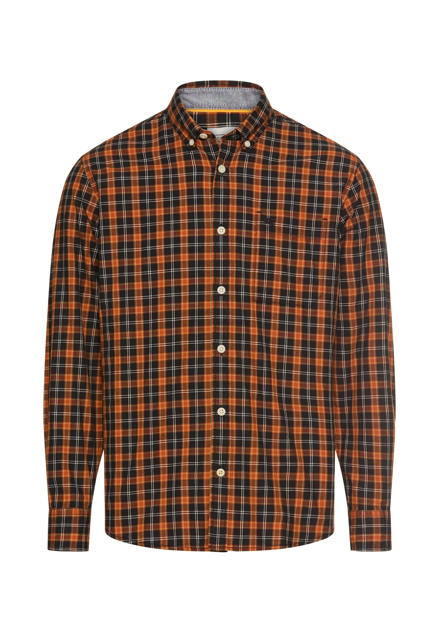 Langarmhemd - Button Down Kragen