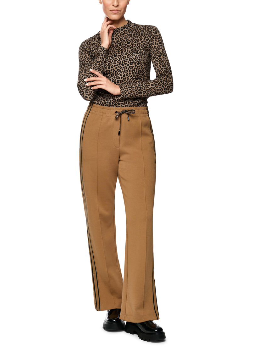 Langarmshirt – Leo-Print