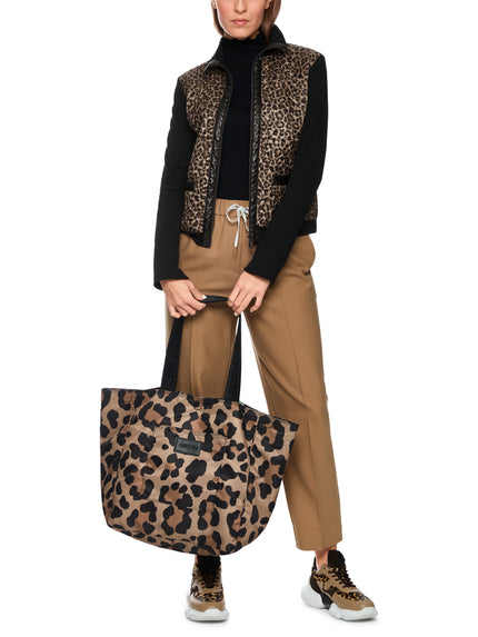 Sweatjacke - Animalprint