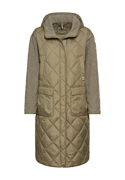 Steppmantel - Kapuze