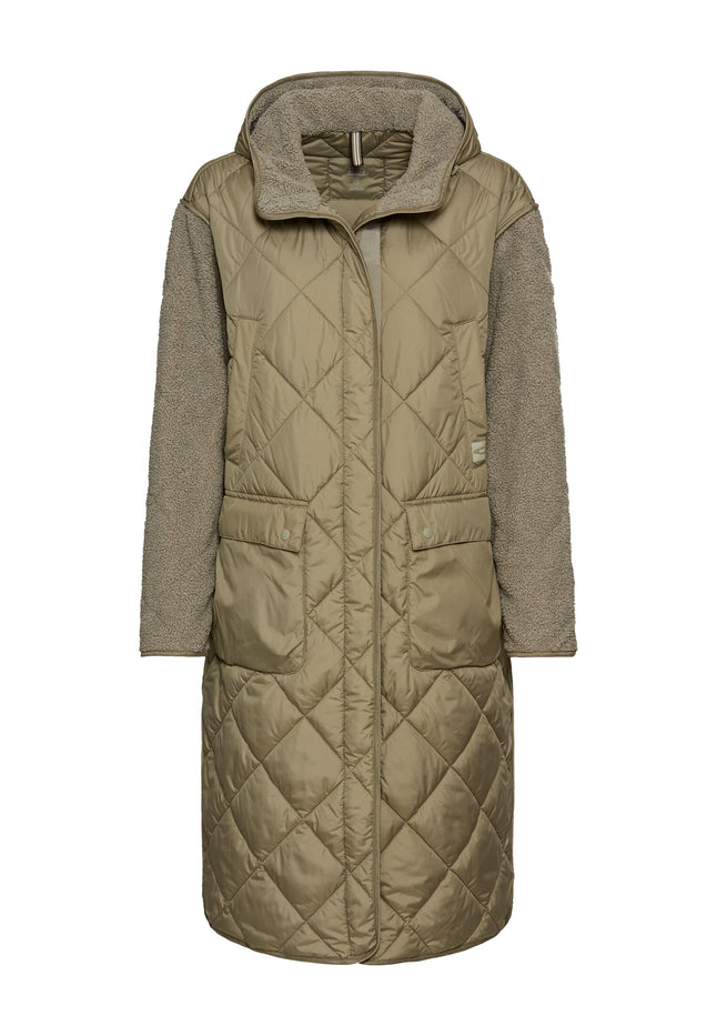Steppmantel - Kapuze